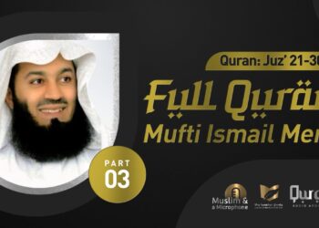 The Complete Holy Quran By Dr. MUFTI ISMAIL MENK 🇿🇼 | Part 3/3