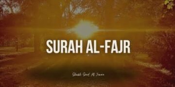 Surah Al-Fajr | Sheikh Saud Al Juma